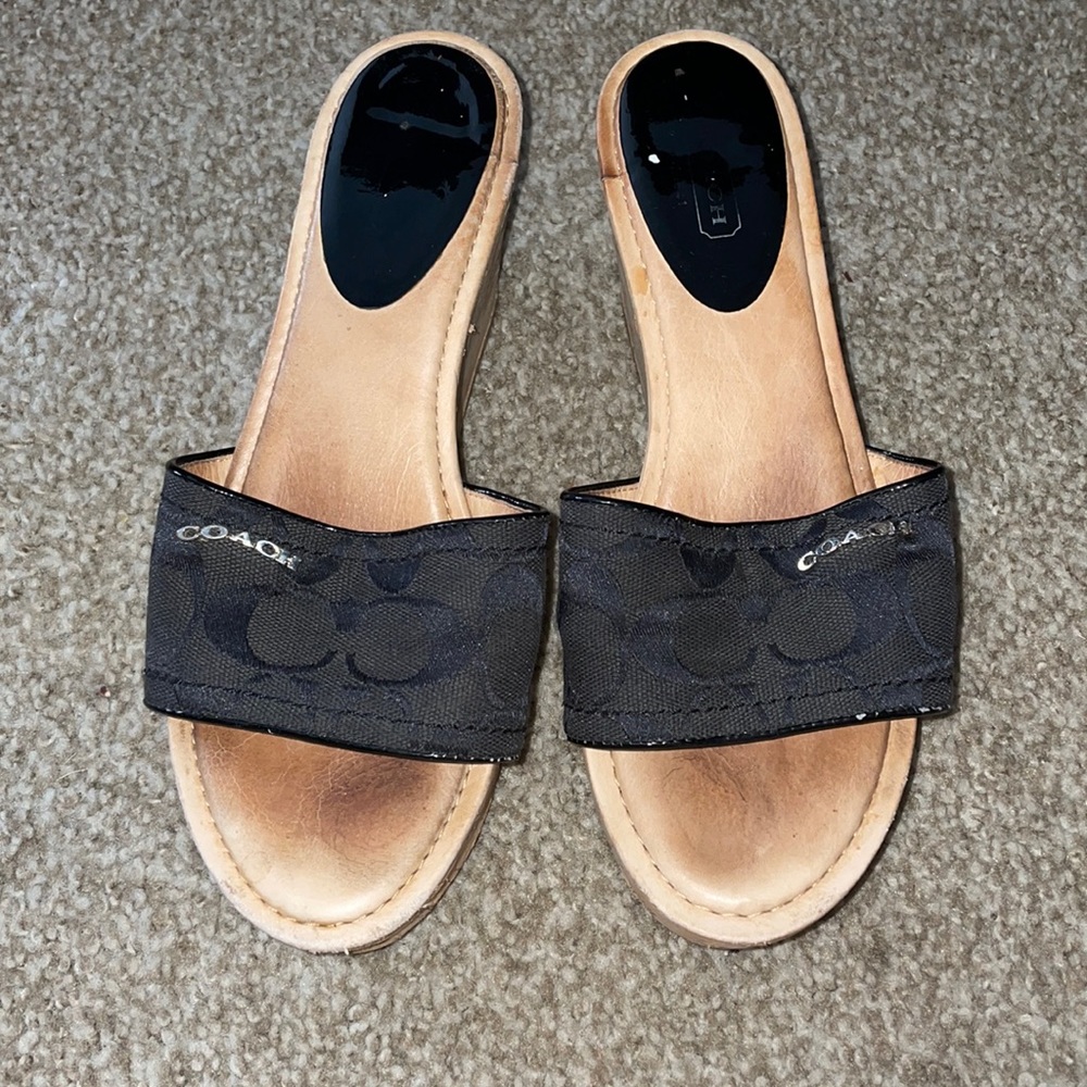 Coach wedges